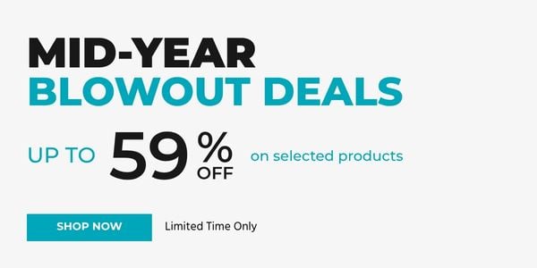 Mid-Year Blowout Deals: Up To 59% Off On Selected Products! Limited Time Only. Shop Now.