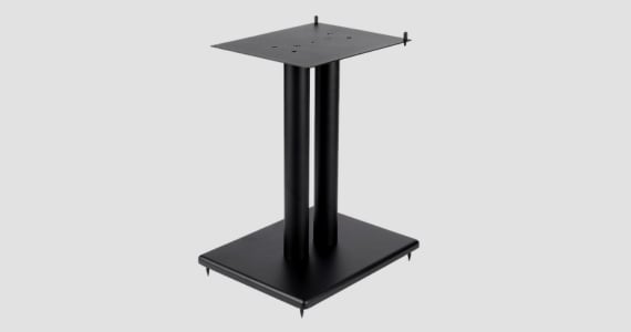 Monolith by Monoprice 18in Steel Speaker Stand with Adjustable Top Plate (Each)