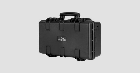 Pure Outdoor Weatherproof Hard Case With Customizable Foam | Use Code: MPSAVE20