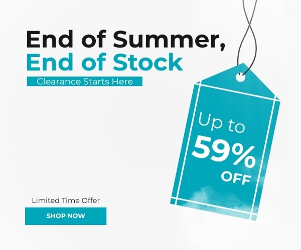 End Of Summer, End Of Stock. Clearance Starts Here. Up To 59% Off. Limited Time Offer. Shop Now.