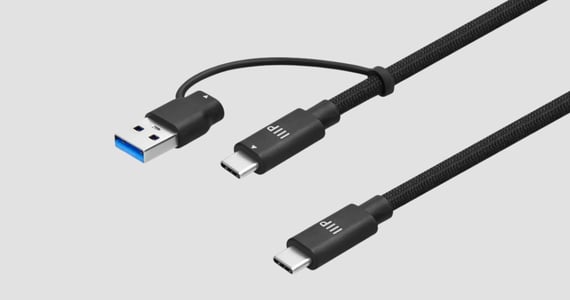 Designed to handle high-speed charging & data transmission, up to 240W, 6ft- Black
