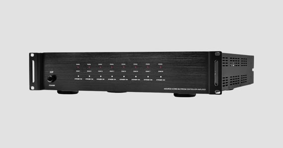  8-Zone Home Audio Multizone Controller and Amplifier Kit 