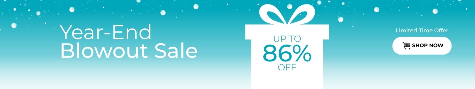 Year- End Blowout Sale 
Up to 86% Off 
Shop Now