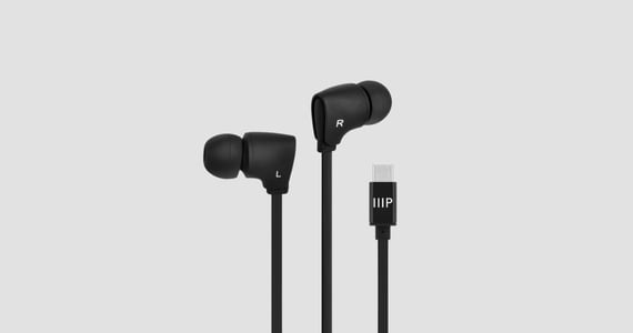 Premium Ultra Lightweight, In-Ear Headphones w/ Mic | Free Shipping