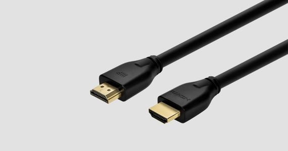 Monoprice 8K Certified Ultra High Speed HDMI Cable - 8K@60Hz, 4K@120Hz, 48Gbps, HDR, VRR, CL2 In-Wall Rated, 20ft, Black