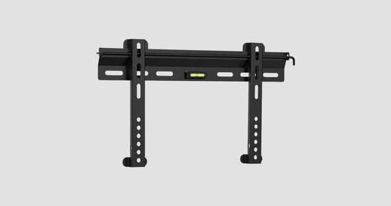 Monoprice Essential Fixed TV Wall Mount Bracket Low Profile For 32" To 55" TVs up to 99lbs, Max VESA 400x200
