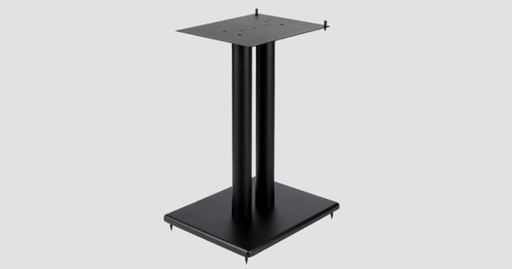 Monolith by Monoprice 24in Steel Speaker Stand with Adjustable Top Plate (Each)