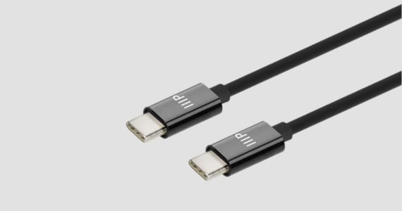Monoprice Select Charge & Sync USB-C to USB-C Cable USB 2.0 TPE Jacket Up to 3A/60W 6ft Black