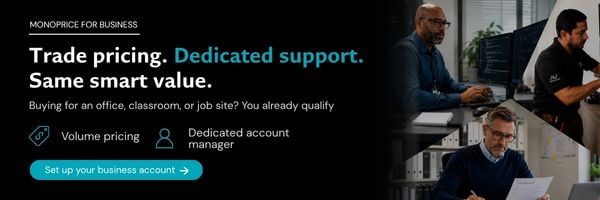 Monoprice for Business Buy more. Pay less. Get dedicated support.