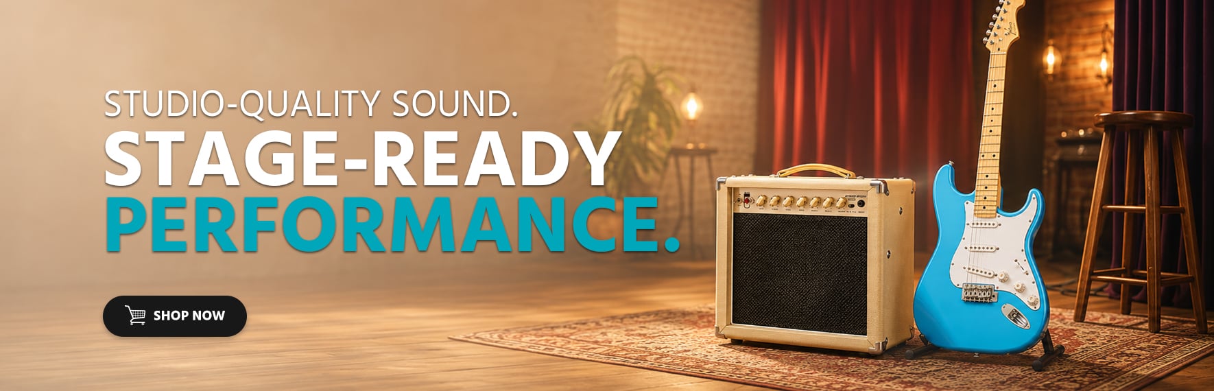 Studio-Quality Sounds. Stage-Ready Performance. Shop Now