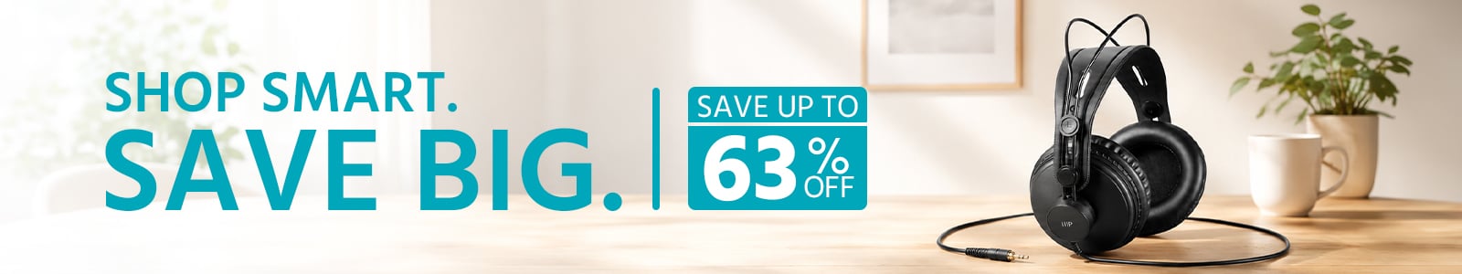Shop Smart. Save Big.
Save Up to 62% Off
Shop Now