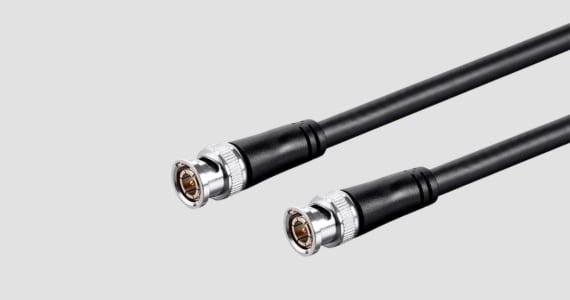Viper 12G SDI BNC Cable, 12 Gbps, 16AWG, 250ft, Black | Free Shipping