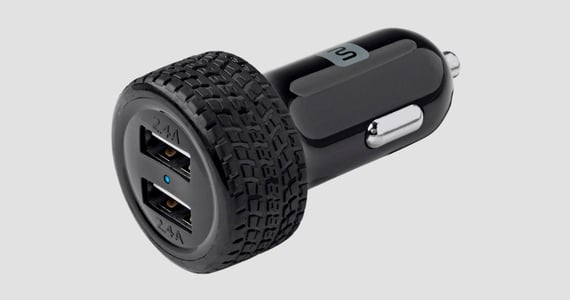 Monoprice Select Plus USB Car Charger, 2-Port, 4.8A Output for iPhone, Android, and Galaxy Devices - 10 PACK