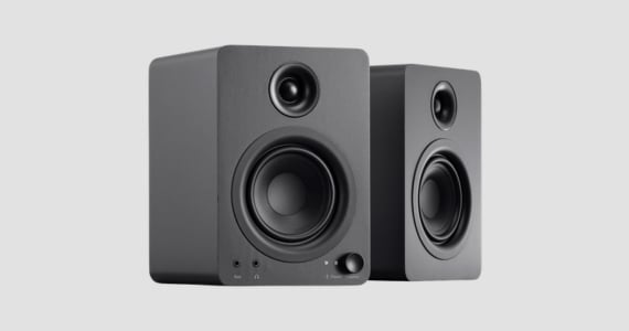Monoprice DT-4BT 60-Watt Multimedia Desktop Powered Speakers with Bluetooth