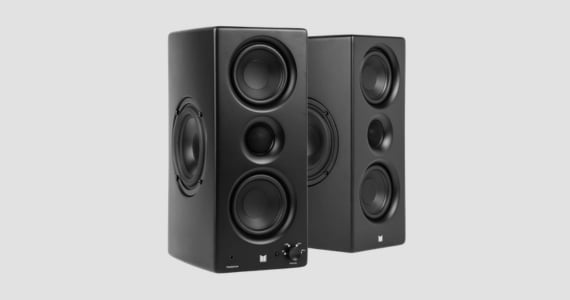 Monolith MTM-100 100 Watt Bluetooth aptX HD Powered Desktop Speakers with Optical and USB Inputs