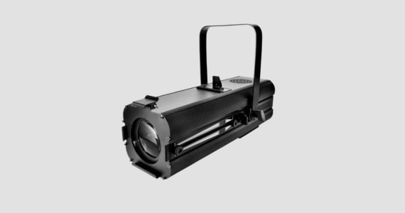 Stage Right by Monoprice High Definition 200-Watt RBGW 4-in-1 LED Ellipsoidal Stage Light with Manual Zoom