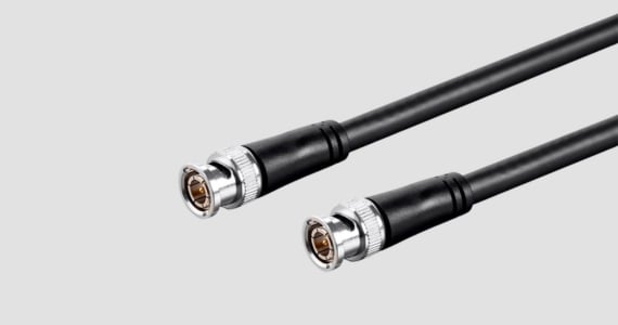 Viper 12G SDI BNC Cable, 150ft, Black
