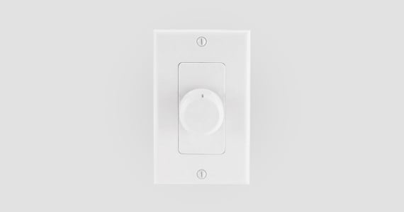 Monoprice Speaker Volume Controller RMS 50W (Rotary Type) - White