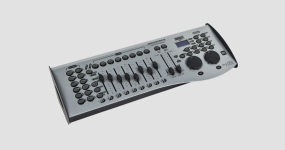 Stage Right by Monoprice 192-Channel DMX-512 Universal Stage Lighting Controller for Up To 12 Intelligent Lights