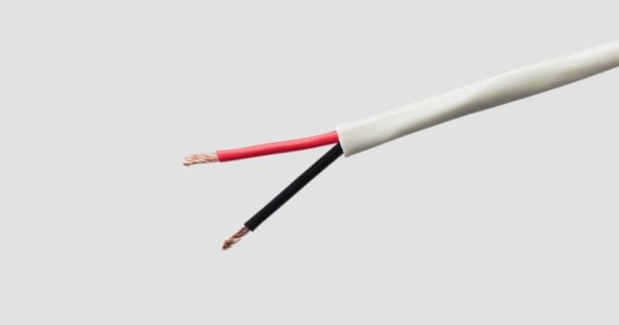 Monoprice Speaker Wire, Burial Rated, 2-Conductor, 14AWG, 250ft, Gray