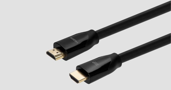 Monoprice 4K Certified Premium High Speed HDMI Cable - 4K60Hz, 18Gbps, HDR, CL3 Rated, 15ft, Black