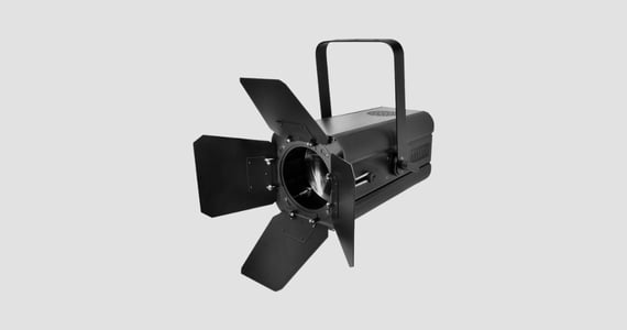 Stage Right by Monoprice 200-watt 2-in-1 Warm and Cool White LED COB Ellipsoidal with Manual Zoom