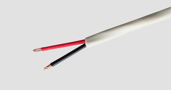 Monoprice Speaker Wire, Burial Rated, 2-Conductor, 12AWG, 250ft, Gray