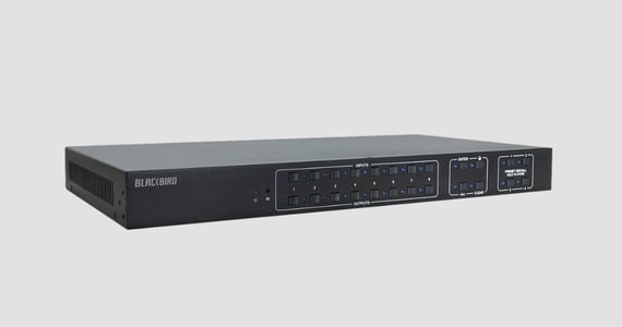 Monoprice Blackbird 4K60 8x8 Video Matrix Switcher with HDMI plus Web based GUI, IR and RS-232 Control
