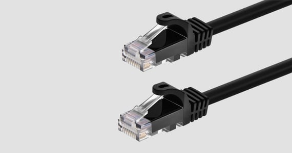 Monoprice Cat6 Ethernet Patch Cable - FLEXboot, Snagless RJ45, Stranded, 550MHz, UTP, Pure Bare Copper, 24AWG, 75ft, Black