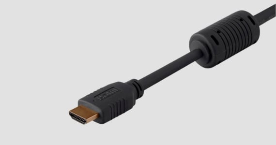 Monoprice 4K High Speed HDMI Cable - 4K@60Hz, HDR, HDR10, Dolby Vision, 18Gbps, YUV 4:4:4, 28AWG, With Ferrite Cores, 8 Feet, Black - 3 Pack