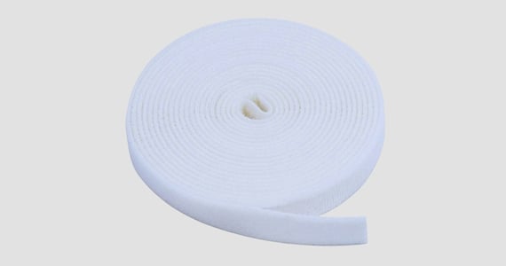 Monoprice 3-Pack Hook and Loop Fastening Tape 5 yard/roll, 0.75in, White