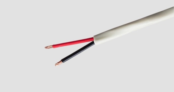 Monoprice Speaker Wire, Burial Rated, 2-Conductor, 12AWG, 1000ft, Gray