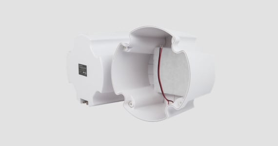 Monoprice ABS Back Enclosure (Pair) for PID 4104 8in Ceiling Speaker