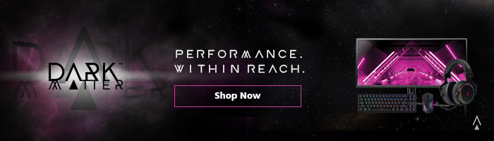 Dark Matter Performance. Within Reach. Shop Now>