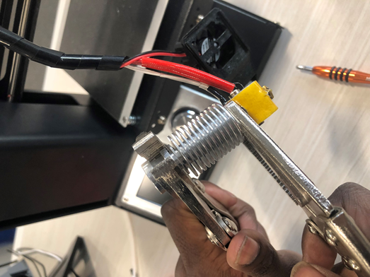 Dissembling the Mini Select V2 E3D Extruder Assembly