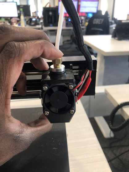 Dissembling the Mini Select V2 E3D Extruder Assembly