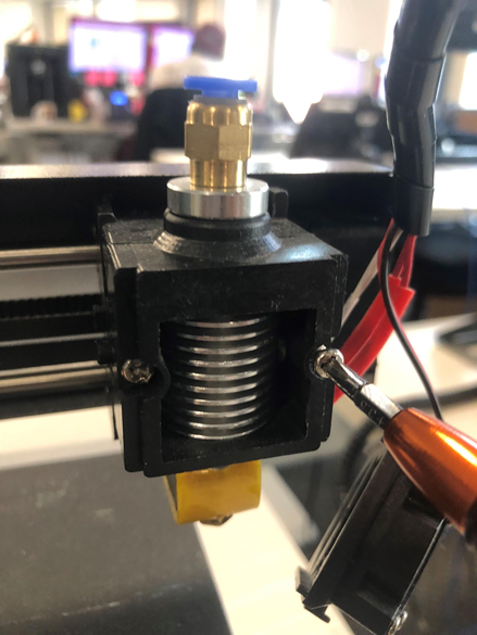 Dissembling the Mini Select V2 E3D Extruder Assembly