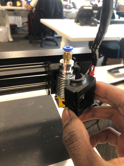 Dissembling the Mini Select V2 E3D Extruder Assembly