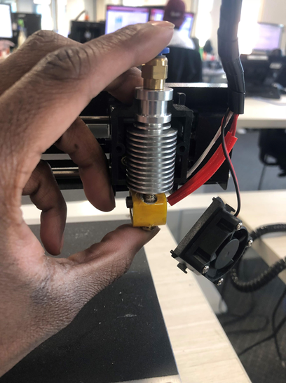 Dissembling the Mini Select V2 E3D Extruder Assembly