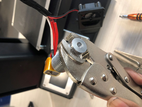 Dissembling the Mini Select V2 E3D Extruder Assembly