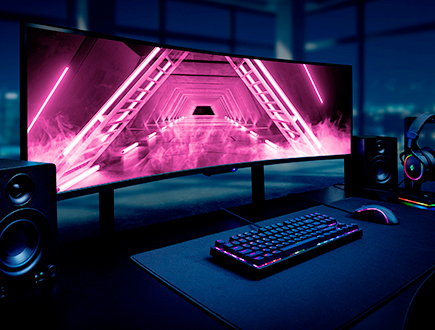 Dark Matter by Monoprice 49in Curved Gaming Monitor