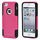 Dual Guard PC+Silicone Case for iPhone 5/5s/SE, Pink