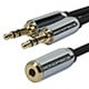 Monoprice Designed for Mobile 6inch 3.5mm Stereo Jack Splitter