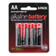 Monoprice AA Alkaline Battery, 8-Pack