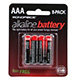 Monoprice AAA Alkaline Battery, 8-Pack