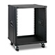 12U 450mm Depth Simple Server Rack - GSA Approved