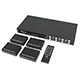 HDBaseT 4x4 HDMI Matrix Switch and Receivers