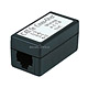 Cat5e Crossover Inline Coupler - Black