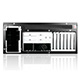 KIT- 4U 12-bay Stylish Hotswap Trayless Storage Black