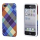Textile Silicone Case for iPhone® 5/5s/SE - Pretty Plaid